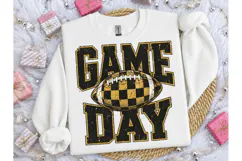 Game Day Football PNG Sublimation Tee Product Image 3