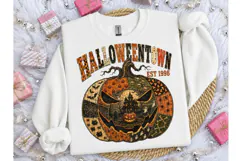 Halloweentown EST 1998 Pumpkin PNG Tee Product Image 3