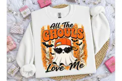All The Ghouls Love Me Halloween PNG Product Image 3