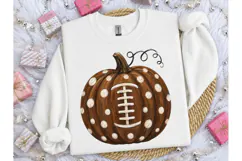 Football Pumpkin Fall PNG Shirt Design Product Image 3