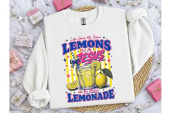 Life Gave Me Lemons Jesus PNG Tee Product Image 3