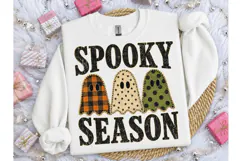 Spooky Season Ghost Halloween PNG Tee Product Image 1