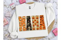 Halloween Mama PNG Sublimation Shirt Des Product Image 3
