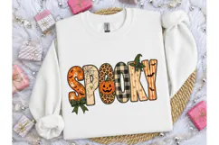 Spooky Halloween Pumpkin PNG Tee Design Product Image 1
