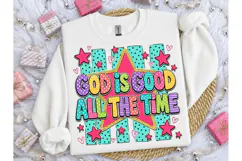 God Is Good All The Time PNG Tee Product Image 2