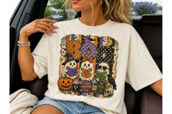 BOO Ghost Reading Books Halloween PNG Product Image 1