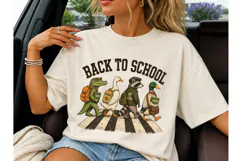 Back To School Animals PNG Tee Design Product Image 3