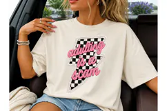 Adulting Is A Scam PNG Shirt Design Product Image 3