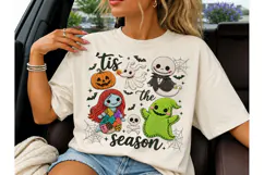 Tis The Season Halloween PNG Tee Design Product Image 3