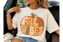 Fall Vibes Pumpkin PNG Sublimation Desig Product Image 3