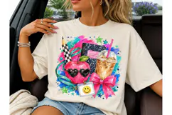 Teacher Life Apple Coffee PNG Sublimatio Product Image 1
