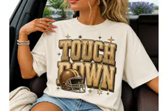 Touchdown Football Vintage PNG Shirt Product Image 3