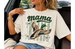 Mama Duck Hunting PNG Sublimation Design Product Image 3