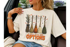 Witch Brooms Halloween PNG Tee Design Product Image 3