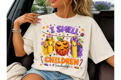 I Smell Children Halloween Teacher PNG Product Image 3
