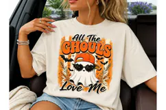 All The Ghouls Love Me Halloween PNG Product Image 1