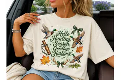 Hello Hunting Season Goodbye Husband PNG Product Image 3
