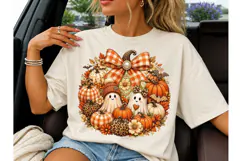 Halloween Ghost Pumpkin PNG Sublimation Product Image 3