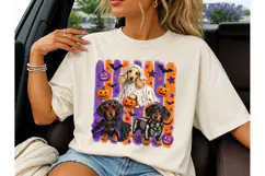 Halloween Dachshund PNG Shirt Design Product Image 3