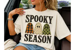 Spooky Season Ghost Halloween PNG Tee Product Image 3