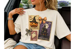 Halloween Vintage Stamp PNG Shirt Design Product Image 3