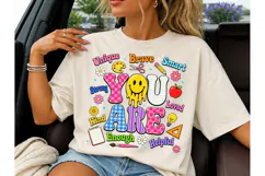 You Are Enough Teacher PNG Sublimation T Product Image 3
