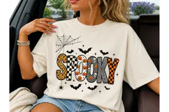 Spooky Halloween PNG Sublimation Tee Product Image 3