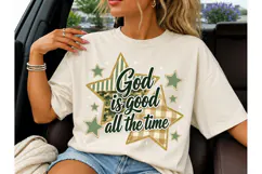 God Is Good All The Time PNG Shirt Product Image 3