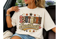 Southern Sweetheart PNG Tee Design Product Image 1