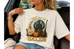 Meet Me At Salem Halloween PNG Tee Product Image 1