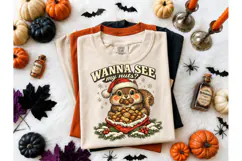 Wanna See My Nuts Squirrel Christmas PNG Product Image 1