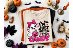 Halloween Ghost Candy PNG Shirt Design Product Image 2