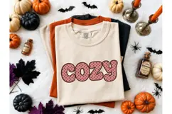 Cozy Fall Halloween PNG Shirt Design Product Image 2