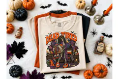Dead Tired Halloween Skeleton PNG Tee Product Image 2