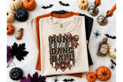 Run The Dang Ball Football PNG Tee Product Image 2