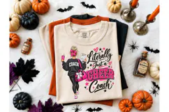 Cheer Coach PNG Sublimation Shirt Design Product Image 1