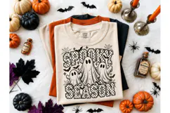 Spooky Season Ghost Halloween PNG Tee Product Image 1