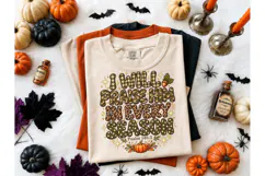 I Will Praise Him Every Season PNG Tee Product Image 2