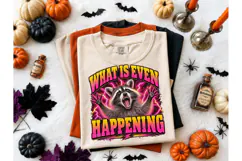 Chaos Raccoon Lightning PNG Shirt Design Product Image 2