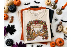 Christmas Market Arch PNG Shirt Design Product Image 2