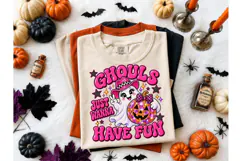 Ghouls Just Wanna Have Fun PNG Tee Product Image 2