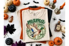 Mama Duck Hunting PNG Sublimation Tee Product Image 2