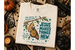 Jesus Makes Things New PNG Shirt Product Image 3