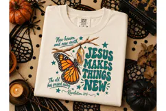 Jesus Makes Things New PNG Tee Design Product Image 2