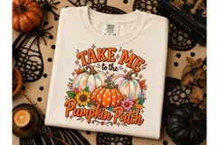 Take Me to the Pumpkin Patch PNG Tee Product Image 3
