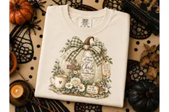 Faith Pumpkin Fall PNG Sublimation Tee Product Image 1