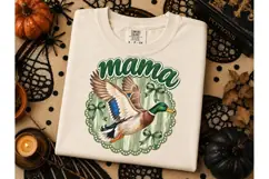 Mama Duck Hunting PNG Sublimation Tee Product Image 3