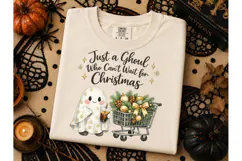 Ghoul Cant Wait Christmas PNG Tee Product Image 2