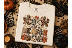 Cozy Season Fall Pumpkin PNG Sublimation Product Image 2