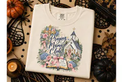 Praying Mama Club PNG Shirt Design Product Image 3